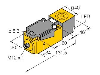 NI50U-CP40-AP6X2-H1141TURCK电感式开关